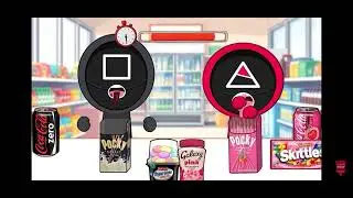 Square Guard VS Circle Guard MUKBANG! | Squid Game 3 x Incredibox Sprunki Animation | ASMR
