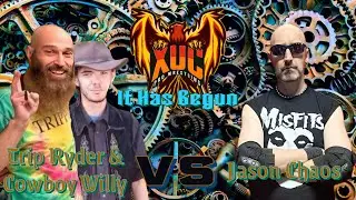 XUC Pro Wrestling It Has Begun 2on 1 Handicap Match Trip Ryder & Cowboy Willy vs Jason Chaos ￼