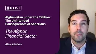 The Afghan Financial Sector | Alex Zerden