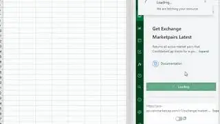Get CoinMarketCap data in Excel and Google Sheets - Get Exchange Marketpairs Latest