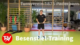 Besenstiel-Workout | Training mit Besenstiel |Turnverein 1875 Paderborn | Top Vita