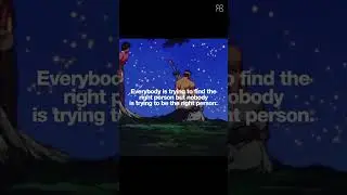 Everyone wants the right person&hellip; few try to be one. 💭❤️#anime #cartoon #quotes #boahankock #ytshorts