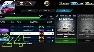 24th Rare Race | Rare Vs Rare Cars |  Forza Street