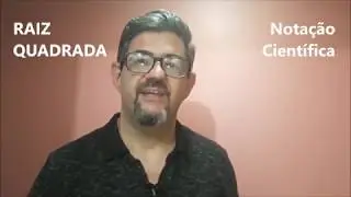 COMO EXTRAIR A RAIZ QUADRADA DE NOTAÇÃO CIENTÍFICA.