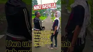 uwa umar bersama teh unyi ke rumah mamih nya nike ardilla di ciamis