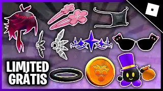 9 ITENS GR&Aacute;TIS LIMITEDS UGC NO ROBLOX HOJE 13/05