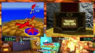Dickhiskhan vs Pixel911. Banjo-Kazooie 100% Tournament 2017