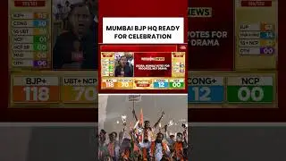 Mumbai BJP Headquarters All-Set for BMC Election Victory Celebrations | #shorts