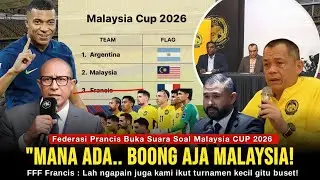 Malu Luar Biasa! Federasi Prancis Bantah Join Malaysia CUP : 