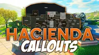 PRO HACIENDA CALLOUTS for BO6 Ranked Play!