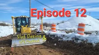 Episode 12 Bulldozer gps mark out , performance dozing: On site with Adam Hall