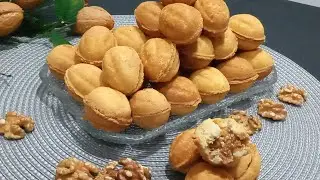 جديد حلويات العيد2024 💥حلوة الجوزة ذوب ذوبان في الفم بلمسة عصريةبحشوة رهيبة لاتخطر على بالاك