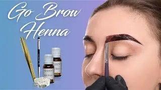 Go Brow Henna Kaş Kınası Mükemmel Doğal Kalıcı Kaşlar