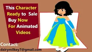 Cartoon Animator 4 - Animation video, cartoon video Men and Women, india Lady Characters