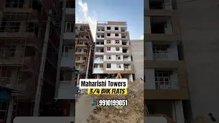 Maharishi Towers || 3/4 BHK Flats || Semi Furnished || Noida Sector 104 #ytshorts #shorts #reels