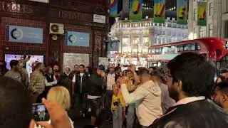 Indian music at Oxford Street, London