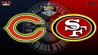 Chicago Bears vs San Francisco 49ers Play By Play and Reactions LIVE STREAM.