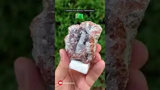 Celestine from&nbsp;Beyneu, Turkmenistan #shorts #rock #gems #crystals #minerals