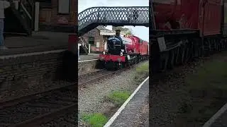 the new hogwarts express #harrypotter #railway #trainspotting #harrypotterfan #steamengine #hogwarts