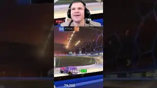 Rocket League Pro Learns From Purple Car's INSANE Shot! #shorts