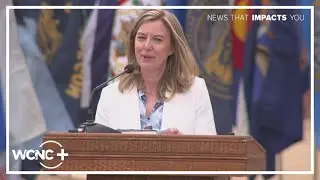 Roland Bragg's granddaughter speaks at Fort Bragg renaming ceremony
