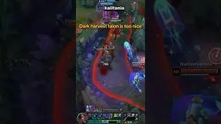 Talon dark harvest so nice #leagueoflegends #riotgames #outplay #talon #jungle