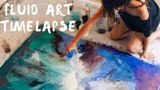 Fluid painting - What if money were no object