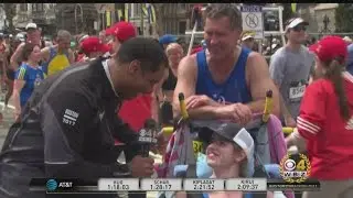 Bobby Carpenter and Denna Laing Finish The Boston Marathon