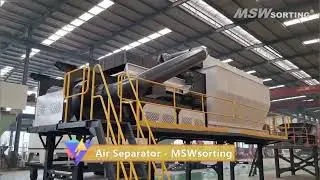 Air Separator / Air Sorter / Air Sorting Machine - www.MSWsorting.com
