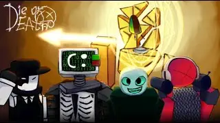 Playing Die of death for the first time! - Wizard Cat           #dieofdeath #roblox