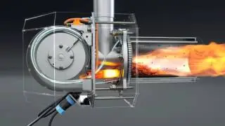 Pellet burner. Пеллетная горелка для котла  http://kipi.pl/  Польша.
