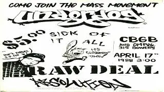 Absolution 4.17.88 CBGB NYC. (Soundboard)