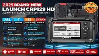 LAUNCH CRP129 HD Review &ndash; The Best Heavy Duty Truck Scanner in 2025!