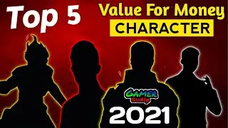 Top 5 Value For Money Character in FreeFire || After OB27 Update || #top5 #charater #freefire #ob27