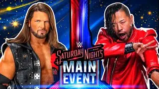 WWE SATURDAY NIGHT'S MAIN EVENT LIVE STREAM FULL SHOW JANUARY 24TH 2026 AJ STYLES LAST SNME MATCH