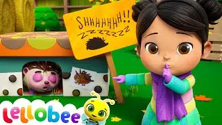 Hibernating Hedgehog 🍯 Lellobee Kids Songs! Sing and Dance