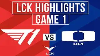 T1 vs DK Highlights Game 1 | LCK CUP 2026 Playoffs | T1 vs Dplus Kia