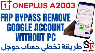 Frp Bypass  Remove Google Account One Plus A2003 Without PC 2024