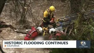 Historic flooding continues