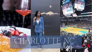 Charlotte NC Vlog | Hornets Game | First wax | Charlotte Aquarium | Brunch | Girls Night + More