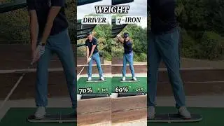 Difference between driver and irons swing #golf #golfswing #golftips #golfer #golflife #golfing