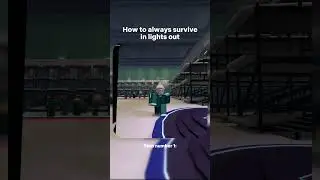 How to always survive in lights out | ROBLOX INK GAME #inkgame #roblox #robloxsquidgame