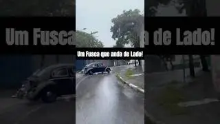 Fusca que faz DRIFT motor SuperCharger #carros #volkswagen #automobile #fusca #ocaradochapeu