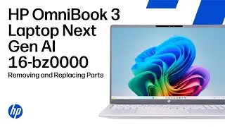 Removing & replacing parts | HP OmniBook 3 Laptop Next Gen AI 16-bz0000 | HP computer service
