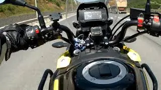 Suzuki V-Strom DL 250 Highway Riding and Top speed