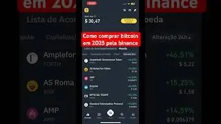 COMO COMPRAR BITCOIN NA BINANCE EM 2025 #criptomoedas #bitcoin