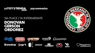 Donovan Gerson Ordo&ntilde;ez &ndash; 1A Intermediate &ndash; 5th place &ndash; CMYY'23