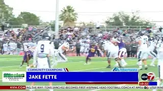 Community Champions: Del Valle's Jake Fette picks up offer from UTEP