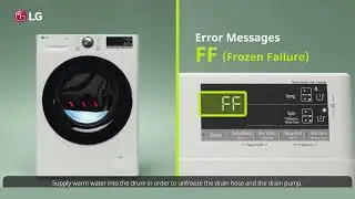 Ошибка FF | Код ошибки | Стиральная машина LG с фронтальной загрузкой