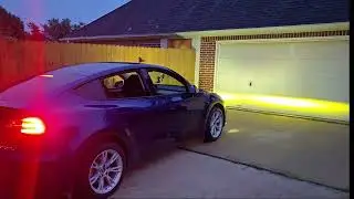 Tesla July Fourth light show 2025 God Bless the USA